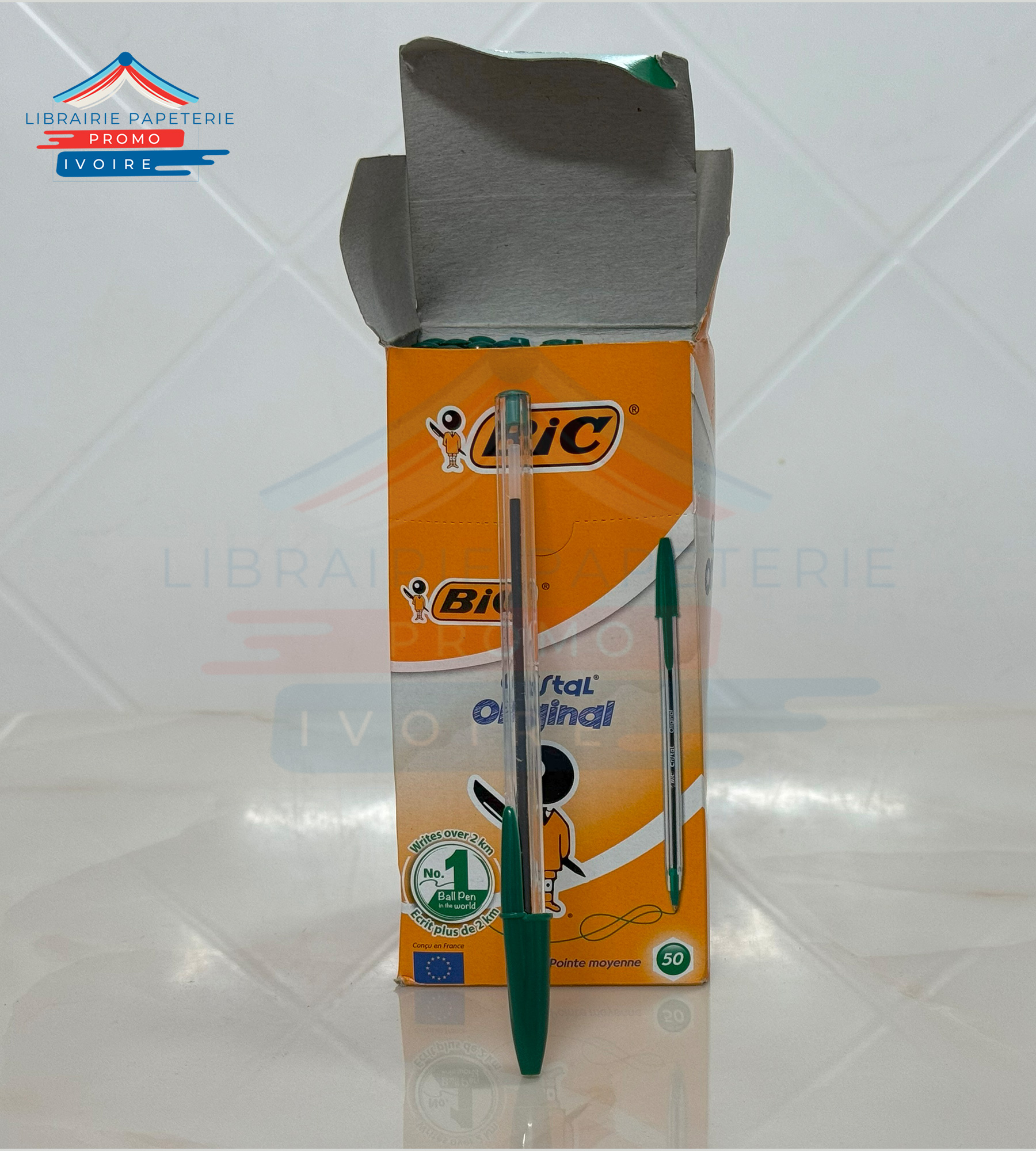 BIC CRYSTAL VERT