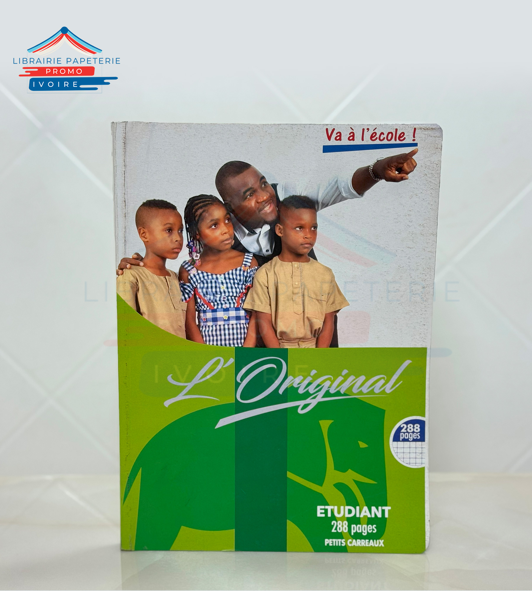 CAHIER ETUDIANT ORIGINAL 300 PAGES PETIT-CARREAUX