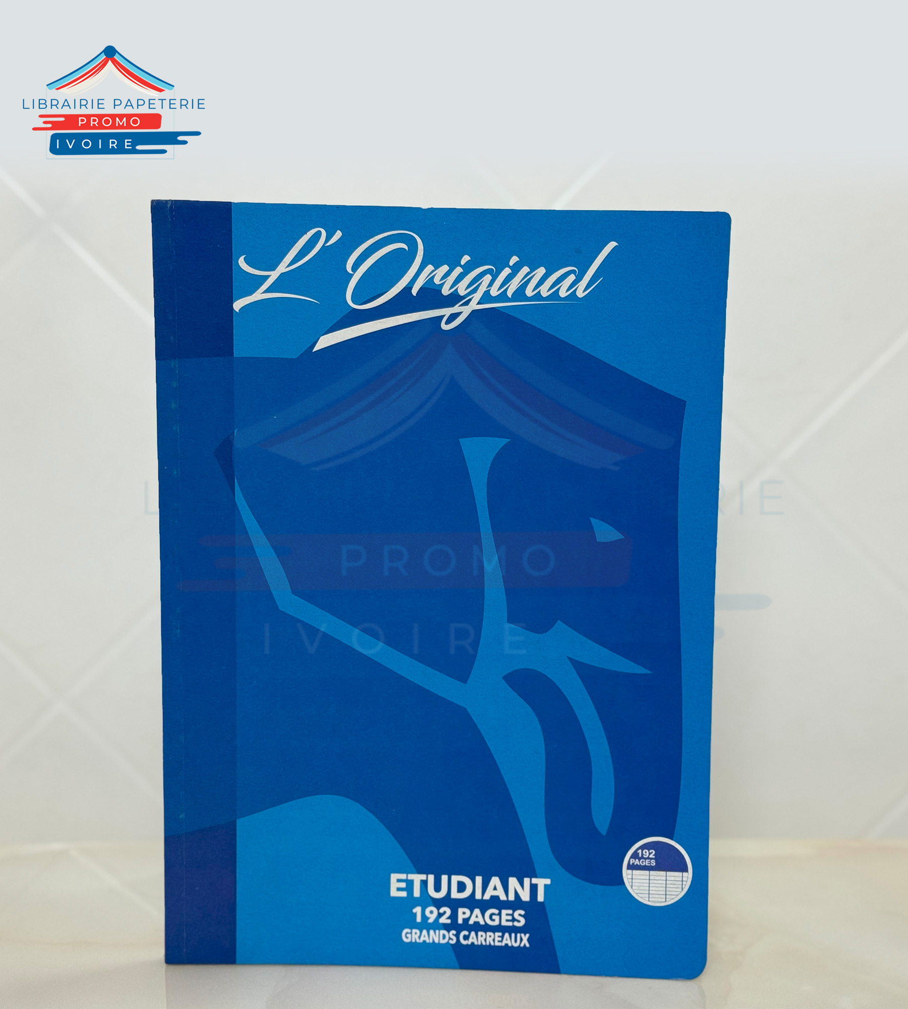 CAHIER ETUDIANT ORIGINALE  200 PAGES GRAND-CARREAUX