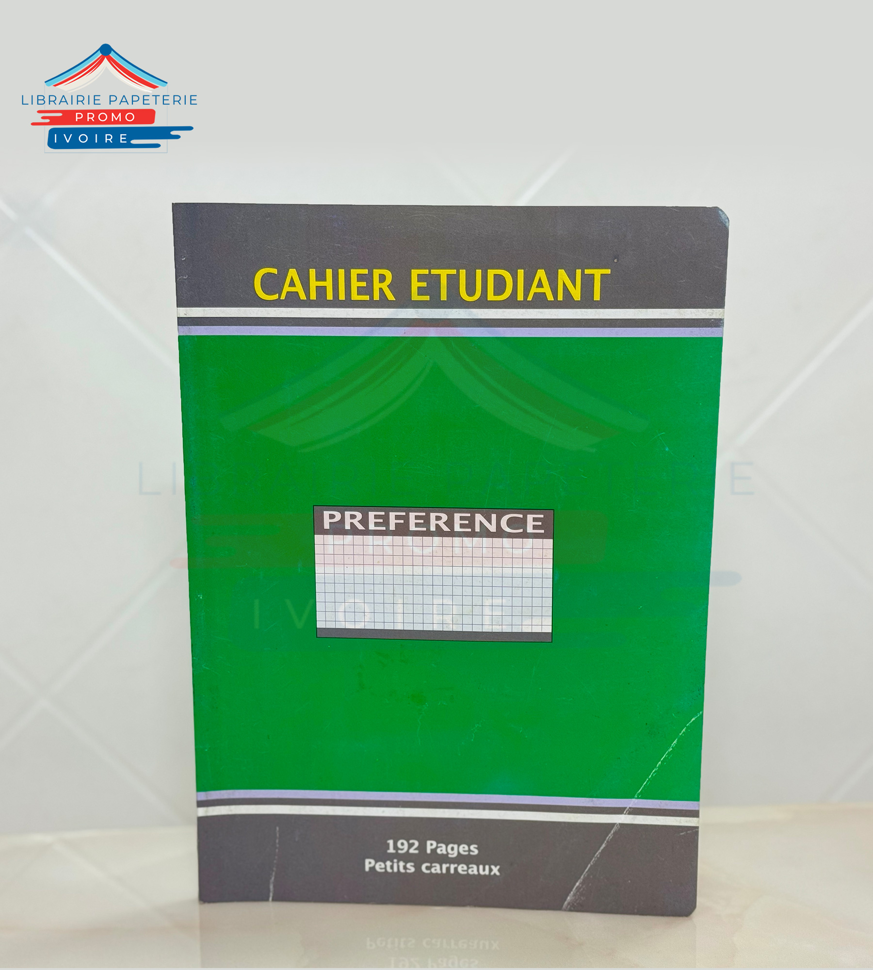 CAHIER ETUDIANT PREFERENCE  200 PAGES PETIT-CARREAUX