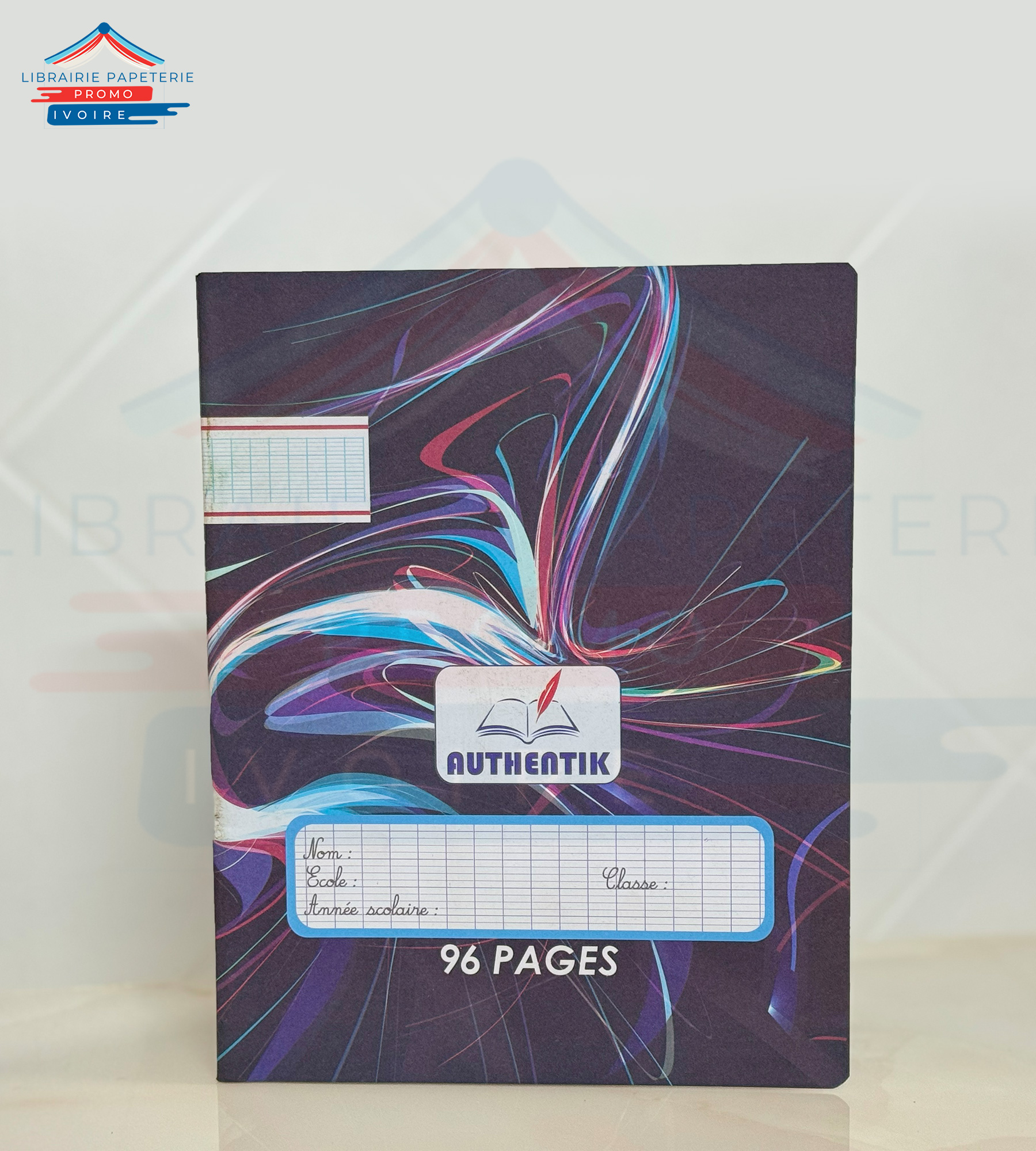 CAHIER ORDINAIRE AUTHENTIQUE 100 PAGES