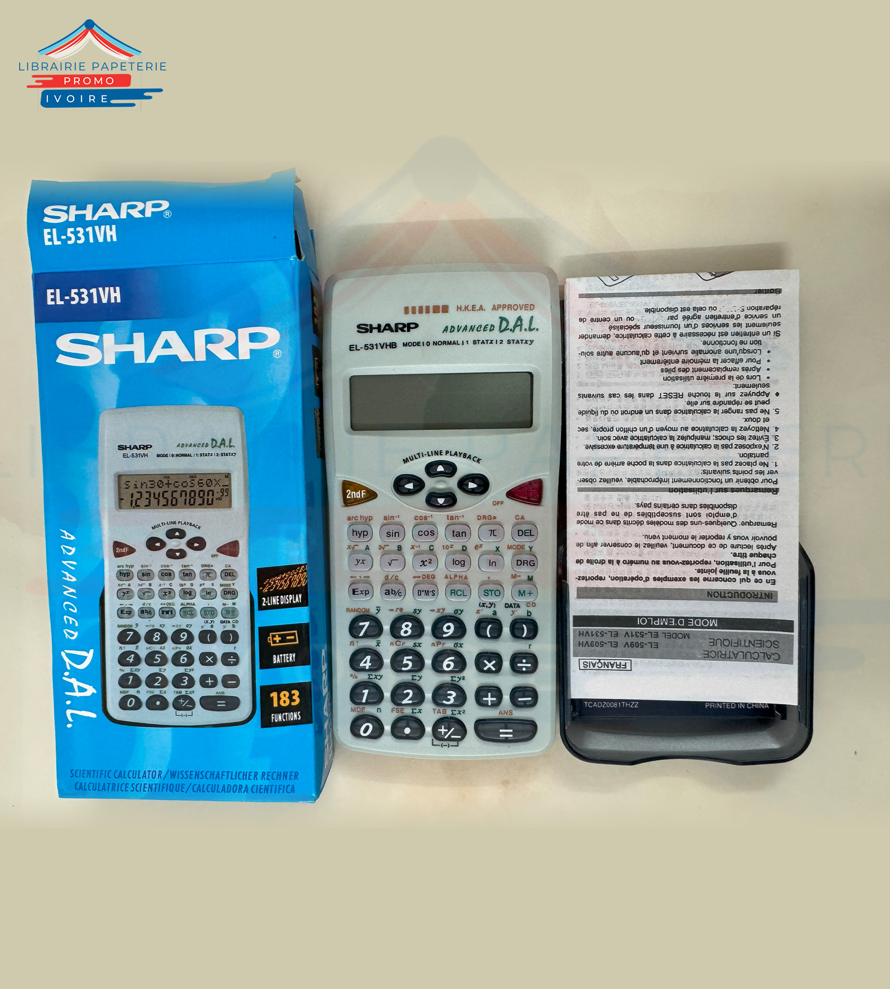 CALCULATRICE SHARP