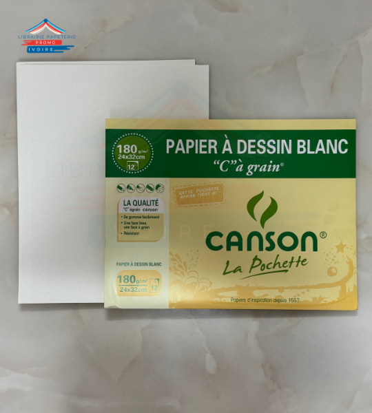 CANSON BLANC 180G