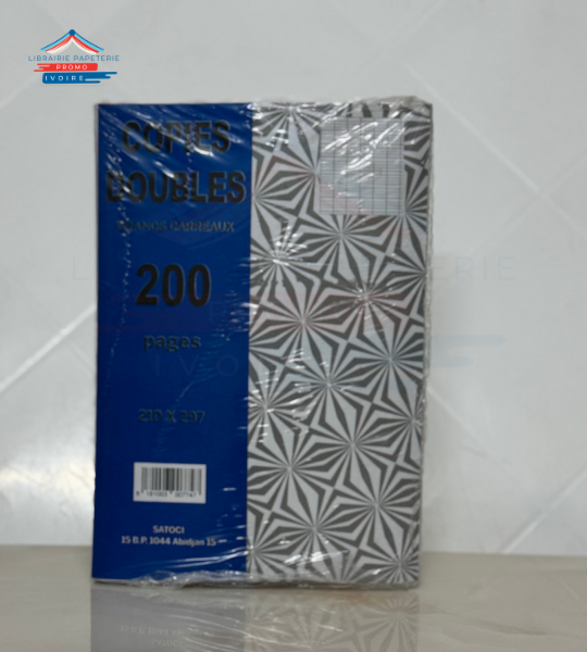 COPIE DOUBLE ORIGINAL GRAND FORMAT