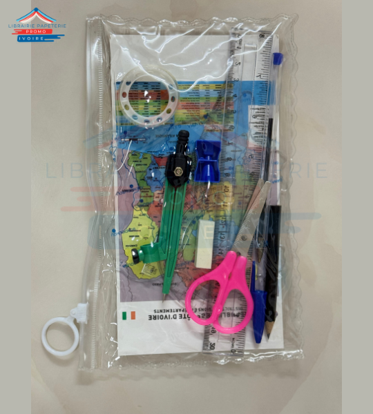 ENSSEMBLE GEOMETRIQUE TROUSSE 20 CM