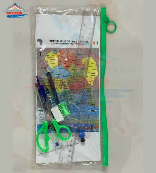 ENSSEMBLE GEOMETRIQUE TROUSSE 30 CM